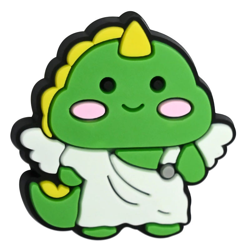 Wholesale Random 100pcs/pack  Cute cartoon dinosaur beaded necklace